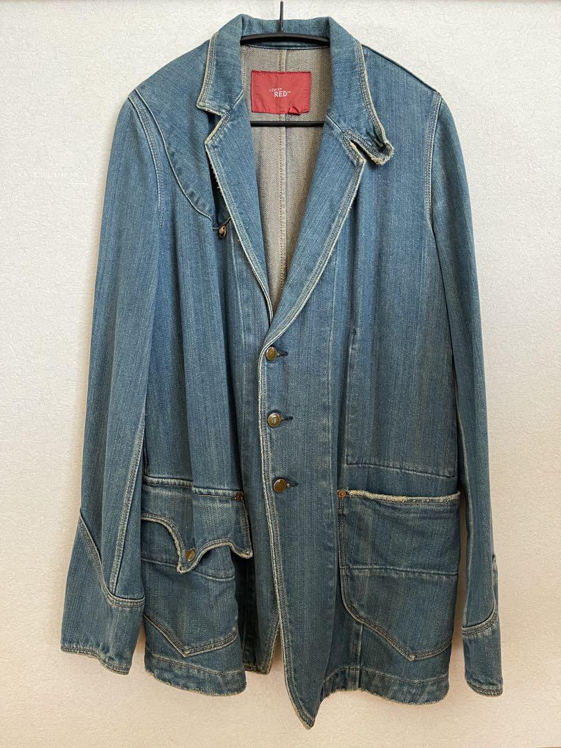 Levi's Red Warped Coat