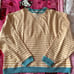 Free people we are the free classic striped oversized crewneck medium