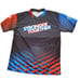 Republic of gamers x Intel meta jersey red blue cross hatch L Large