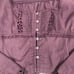 FREE PEOPLE Joi Purple Cropped Button Front Top Eyelet Long Sleeve Small New