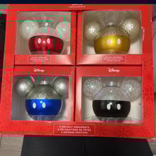 Disney christmas ornaments.
