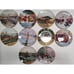 Lot Of 10 John Clymer Plates (7 Lewis&Clark) (3 Encounter Survival Celebration)