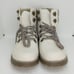 Cliff by White Mountain Womens NEW Designer Beige Lace Up Boots - sz. 10M