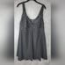 Gabar Black & White Polka Dot One Piece Swim Suit Dress Size 22W