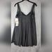 Gabar Black & White Polka Dot One Piece Swim Suit Dress Size 22W