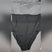 Gabar Black & White Polka Dot One Piece Swim Suit Dress Size 22W