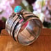 Silpada Sterling & Blue Faux Opal Ring