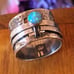 Silpada Sterling & Blue Faux Opal Ring