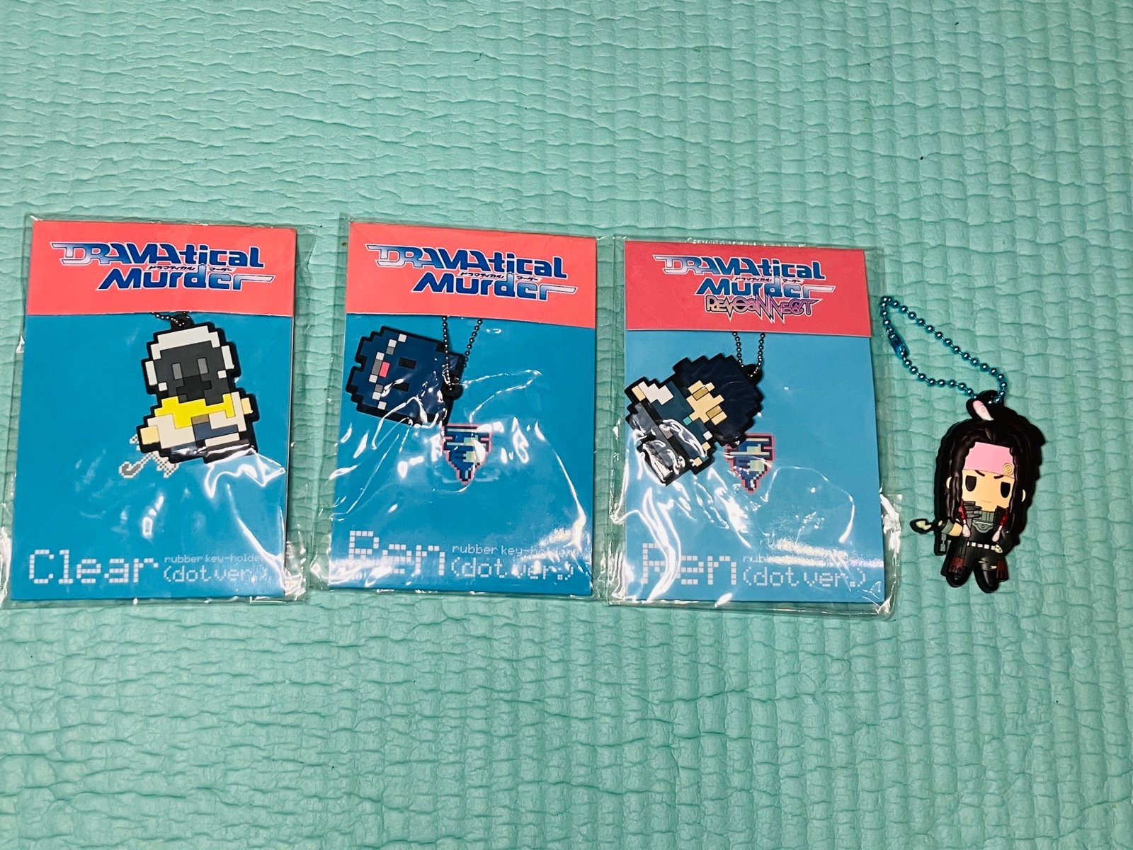 Dramatically Murder Nitro+CHiRAL Yaoi BL Clear Ren Mink Strap Charm New
