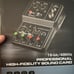 Audio Mixer 2 Ch With Phantom Power New