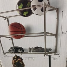 3 -Tier Wall mount sports Rack NEW