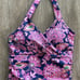 NWT Boden Levanzo Ruched Halter One Piece Swimsuit