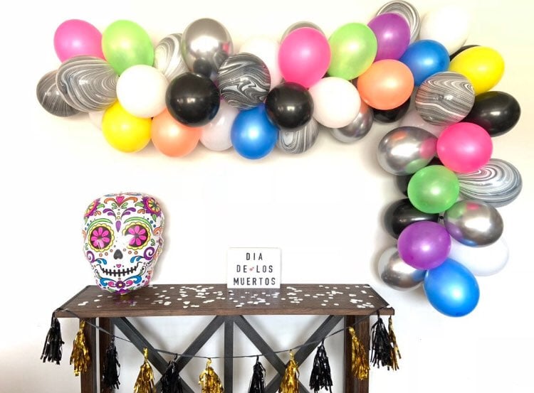 Balloon Garland Kit Dia de los Muertos