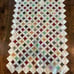 Small cathedral windows quilt