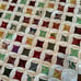 Small cathedral windows quilt