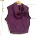 Nike Sportswear Tech Fleece Sleeveless Hooded Sweatshirt Vest Purple size M