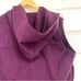 Nike Sportswear Tech Fleece Sleeveless Hooded Sweatshirt Vest Purple size M