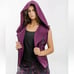 Nike Sportswear Tech Fleece Sleeveless Hooded Sweatshirt Vest Purple size M