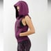 Nike Sportswear Tech Fleece Sleeveless Hooded Sweatshirt Vest Purple size M