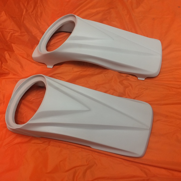 Harley Saddlebag Lids Fits Harley Streched / Extended 1989-2018