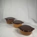 Vintage Corning Pyrex 3 PC Bake, Serve Store Old Orchard Casserole Set With Lids
