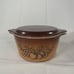 Vintage Corning Pyrex 3 PC Bake, Serve Store Old Orchard Casserole Set With Lids