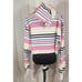 Champion Urban Outfitters Cotton Blend Crop Stripe Sweatshirt Hoodie Size XL NWT