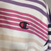 Champion Urban Outfitters Cotton Blend Crop Stripe Sweatshirt Hoodie Size XL NWT