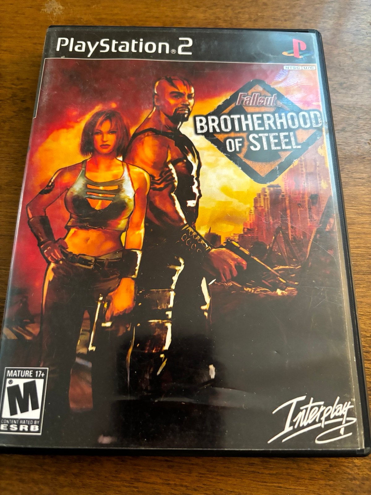 Fallout Brotherhood of Steel For Playstation 2 (RARE)