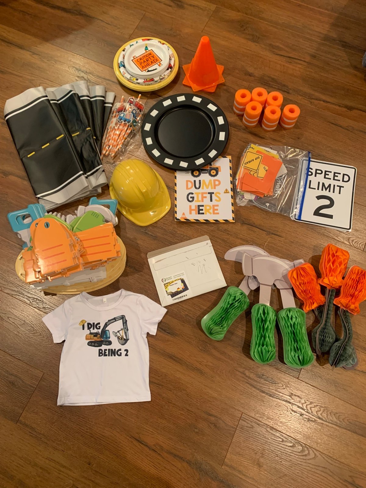 Construction party supplies