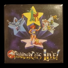 Rare Vintage Thundercats Live Pinback Pin from the Fall 1987 Shows