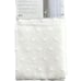 DKNY POPPY 50 x 96 White Dot Rod Pocket Sheer Window Curtains Panels Drapes NEW