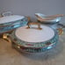 Set of 3 VTG WM Guerin and Co Limoges France Covered Serving Bowls & Gravy boat
