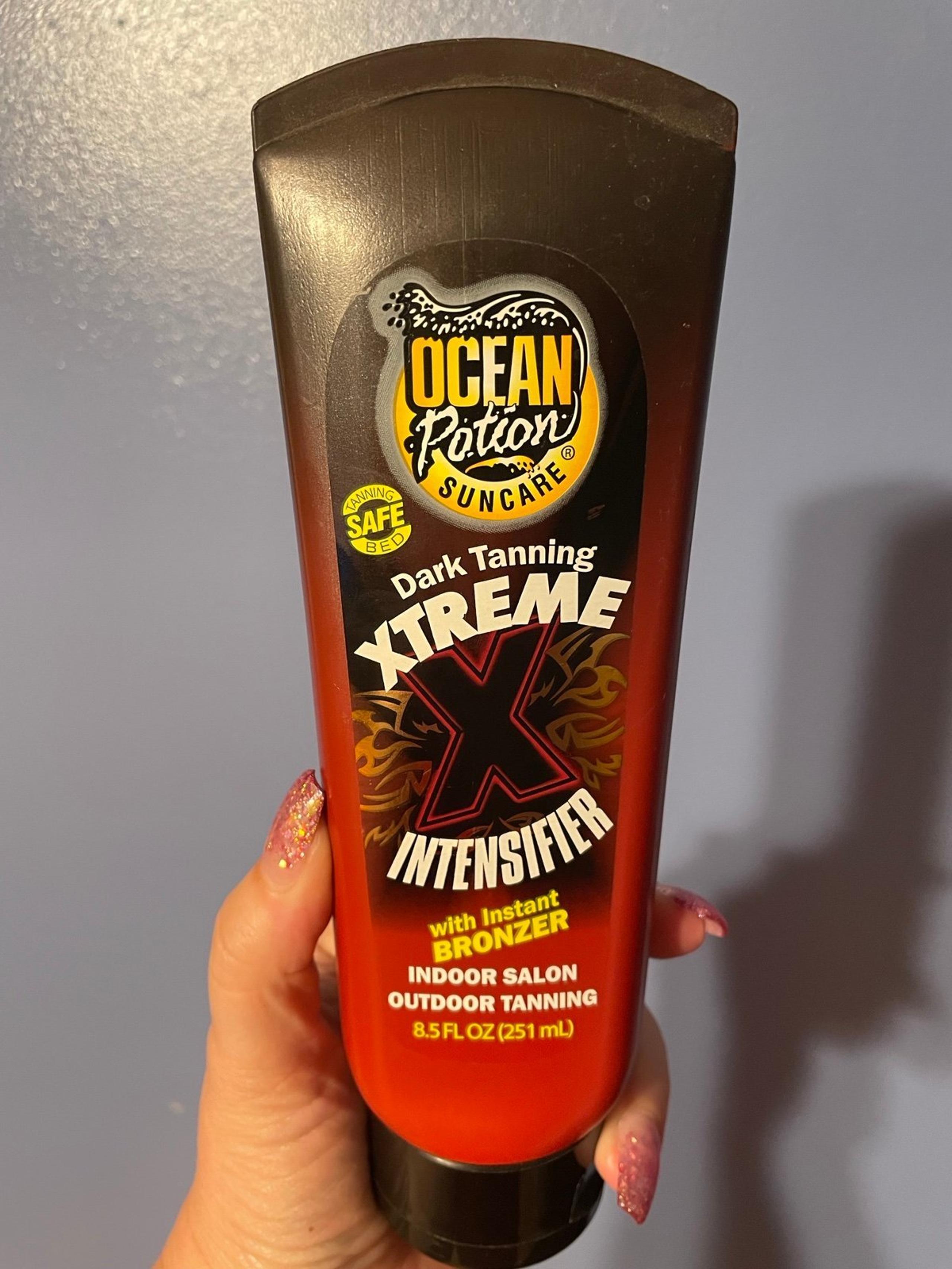 Ocean Potion Dark Tanning Lotion Xtreme Intensifier Instant Bronzer