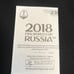 PANINI ALBUM RUSSIA 2018 HARD COVER EMPTY + LOT OF 194 STICKERS