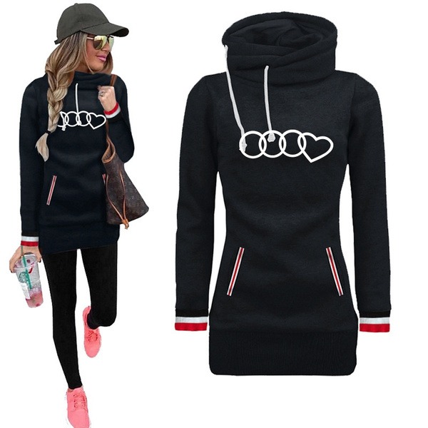 Winter Sweatshirt Dress Package Hip