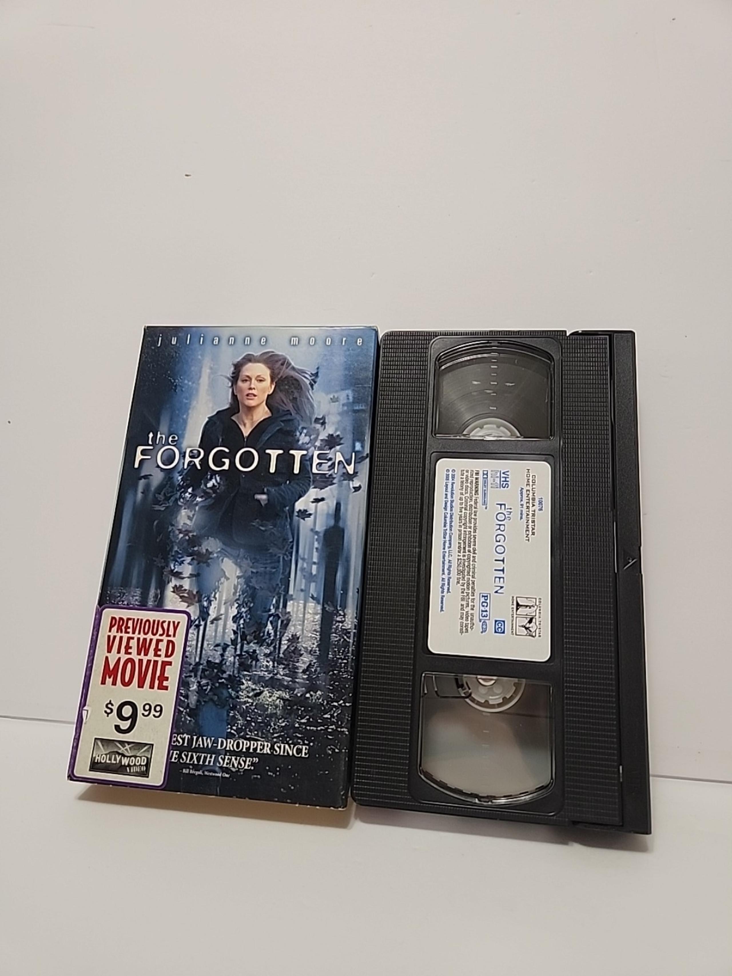 The Forgotten ( VHS, 2004 ) Thriller, Columbia TriStar. Julianne Moore
