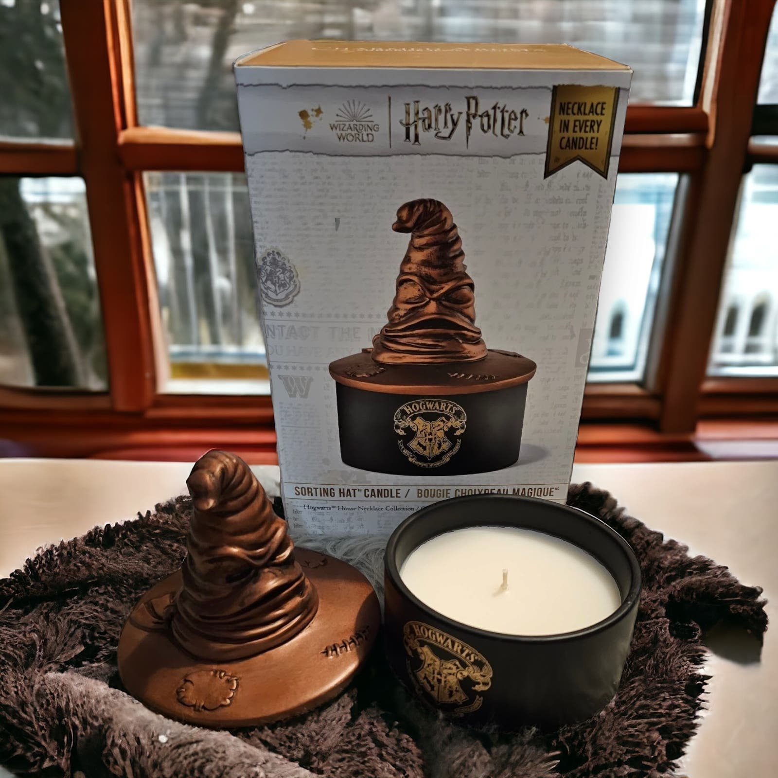 Charmed Aroma Harry Potter™ Slytherin Sorting Hat Candle - NO LONGER AVAILABLE
