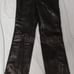 Banana Republic Black Leather Leggings