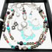 Sterling Silver Jewelry Lot Gemstones Necklaces Bracelets Earrings 133 Grams
