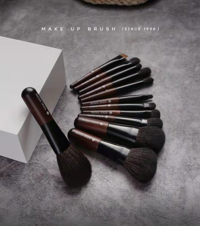 brand new soul show sandalwood brush set