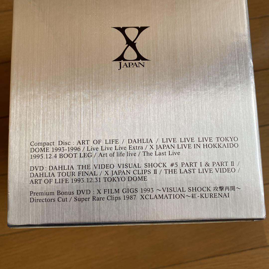 X JAPAN COMPLETE Ⅱ Box Set USED 7 CD ＋5 DVD ＋ 2 Bonus DVD