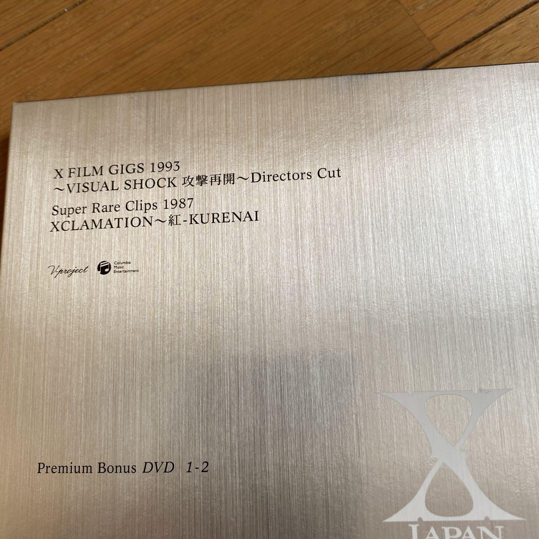 X JAPAN COMPLETE Ⅱ Box Set USED 7 CD ＋5 DVD ＋ 2 Bonus DVD