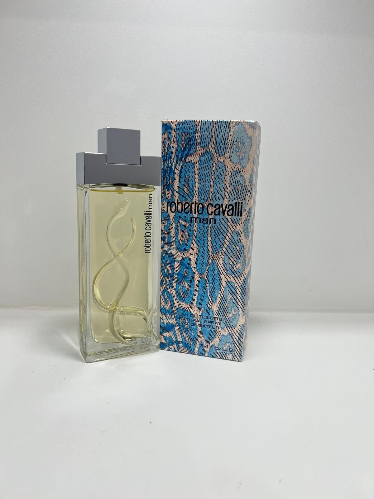 Roberto Cavali 3.4oz EDT Spray For Men Same As Shown DISCONTINUED