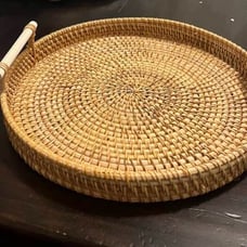 woven tray