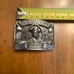 Vintage 1989 Jack Daniels Whiskey Pewter Belt Buckle C-190