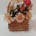 Vintage Basket Flower Arrangement