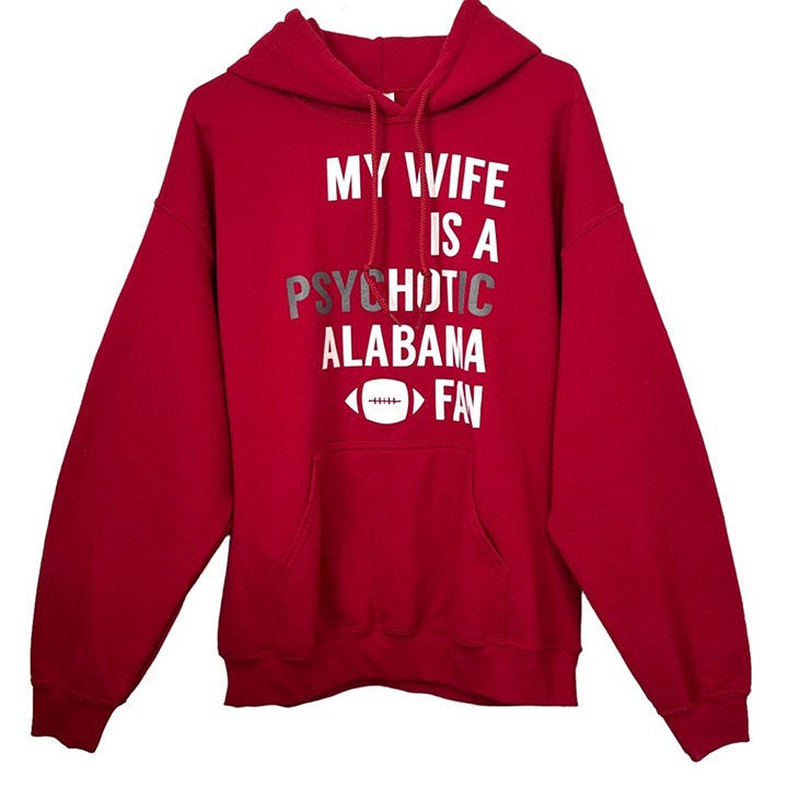 University of Alabama Crimson Red Hoodie