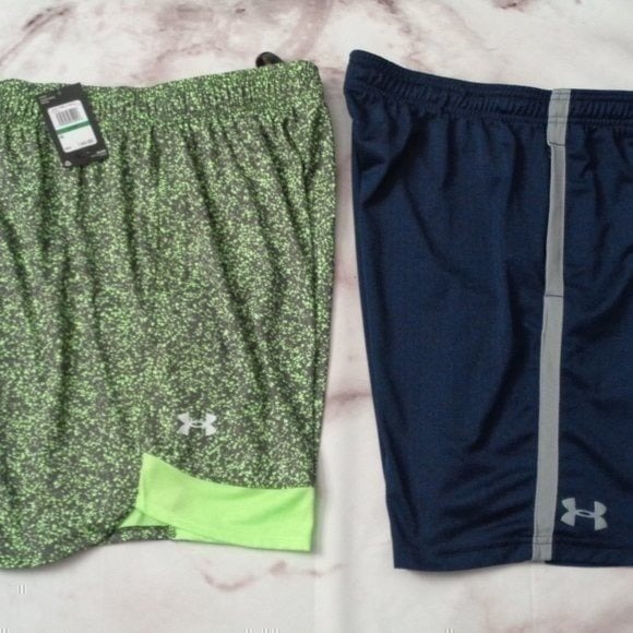 NEW Under Armour men's large 2 pairs Athletic shorts Bundle MSRP 90