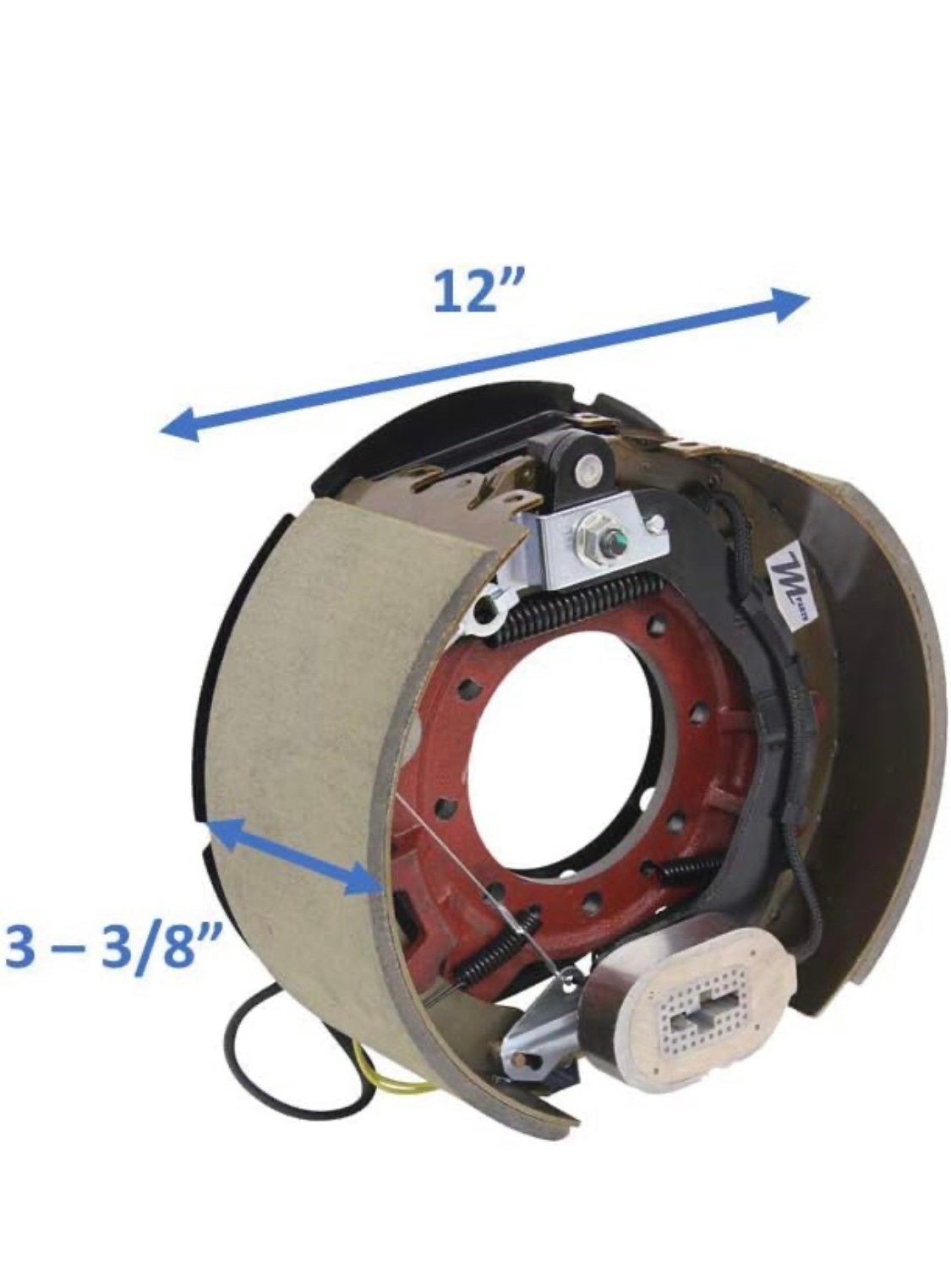 Electric Trailer Brake Assemblies for 9,000/10,000 Lbs (9K/10K)